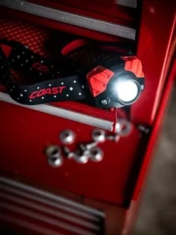 Coast Products Coast® FL75 Dual Color Pure Beam Focusing LED Headlamp - 435 Lumens - 143M Beam 9 Coast Products Coast® FL75 Dual Color Pure Beam Focusing LED Headlamp - 435 Lumens - 143M Beam