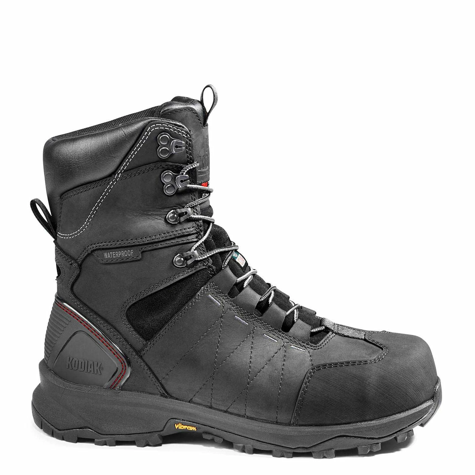 Kodiak Ice Conqueror 8" Winter Safety Boots With Vibram® Arctic Grip Sole 13 Kodiak Ice Conqueror 8" Winter Safety Boots With Vibram® Arctic Grip Sole