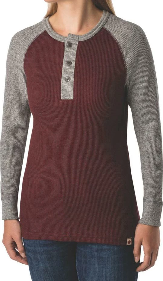 Stanfields Work Wear Stanfield's 1369 Women's Heritage Waffle Henley | Sizes S - 2XL 5 Stanfields Work Wear Stanfield's 1369 Women's Heritage Waffle Henley | Sizes S - 2XL