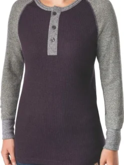 Stanfields Work Wear Stanfield's 1369 Women's Heritage Waffle Henley | Sizes S - 2XL