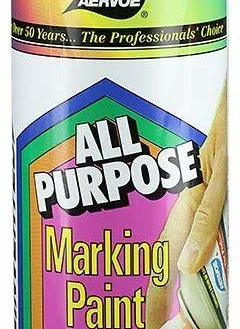 Aervoe All Purpose Inverted Marking Paint (Case Of 12) Pipe Inspection & Locators