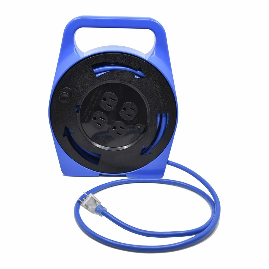 Lighting FlexiCord Cassette Style Cord Reel - SJTW 16/3 - 25 Ft Length 6 Lighting FlexiCord Cassette Style Cord Reel - SJTW 16/3 - 25 Ft Length