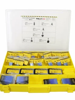 Techspan Halogen Bulb 'Flip' Kit Assortment - 50 Pcs