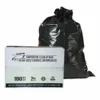 EZ Clean Ultra Heavy Duty Construction Clean Up Bags - 2 Mil Thickness - 35" X 50" Size - Box Of 100