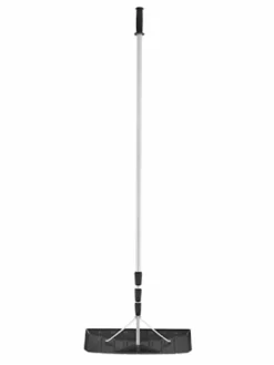 Landscaping Tools ToolTech® Telescopic Snow Shovel Roof Rake - 25 In Blade - 21-Ft Length