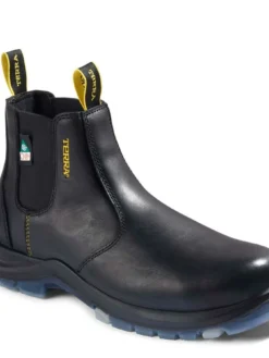 Terra Safety Footwear Terra Murphy Composite Toe 6" Chelsea Safety Work Boots | Sizes 6-14 6 Inch Safety Boots