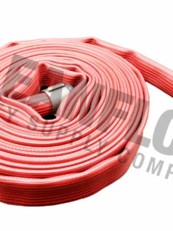 Greenline 1-1/2" Red Nitrile/PVC Fire Hose Assemblies (w/ Male X Female NPSH Threaded Fittings) Hose And Fittings
