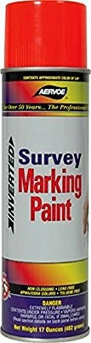 Aervoe Survey Marking Paint (Case Of 12) Pipe Inspection & Locators 10 Aervoe Survey Marking Paint (Case Of 12) Pipe Inspection & Locators