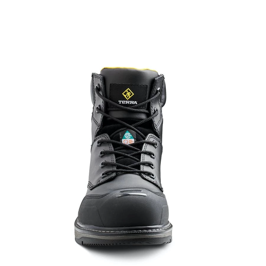 Terra Safety Footwear Terra Patton 6" Waterproof Leather Safety Boot 6 Inch Safety Boots 16 Terra Safety Footwear Terra Patton 6" Waterproof Leather Safety Boot 6 Inch Safety Boots
