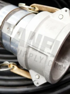 Greenline Black Dragon Industrial Layflat Discharge Hose Assemblies (w/ Male X Female Camlocks) Hose And Fittings