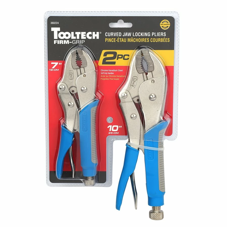 ToolTech® Locking Plier Set - 2 Piece Hand Tools 3 ToolTech® Locking Plier Set - 2 Piece Hand Tools