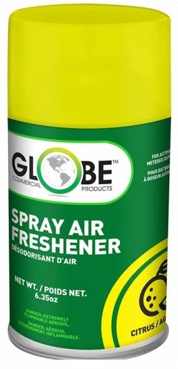 Globe Commercial Products Air-Pro Universal Fit Metered Spray Refill - 180G Cans - Case Of 12 Cleaning Supplies 4 Globe Commercial Products Air-Pro Universal Fit Metered Spray Refill - 180G Cans - Case Of 12 Cleaning Supplies