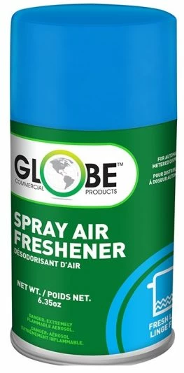 Globe Commercial Products Air-Pro Universal Fit Metered Spray Refill - 180G Cans - Case Of 12 Cleaning Supplies 5 Globe Commercial Products Air-Pro Universal Fit Metered Spray Refill - 180G Cans - Case Of 12 Cleaning Supplies