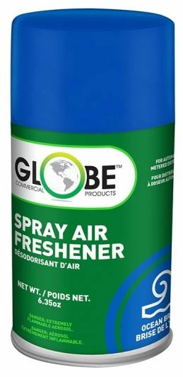Globe Commercial Products Air-Pro Universal Fit Metered Spray Refill - 180G Cans - Case Of 12 Cleaning Supplies 8 Globe Commercial Products Air-Pro Universal Fit Metered Spray Refill - 180G Cans - Case Of 12 Cleaning Supplies