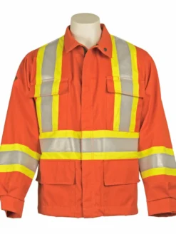 KELTEK Apparel KELTEK 383S Flame Resistant Hi-Vis Unlined Premium CSA Jacket | Orange | S-5XL (HRC 2)