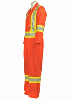 KELTEK Apparel KELTEK 384S Flame Resistant CSA Coverall | Orange | S-6XL (HRC 2) Flame Resistant Work Wear