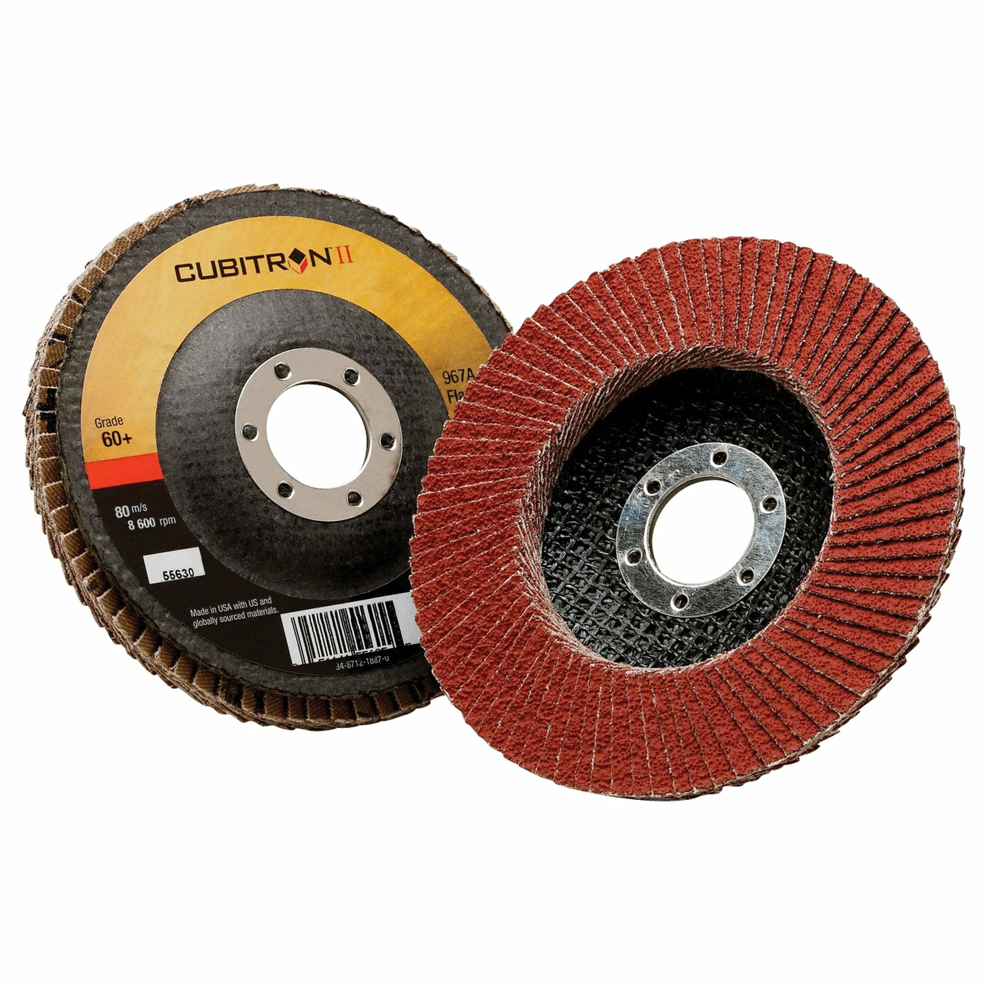 Power Tool Accessories 3M Cubitron II Flap Discs - Type 27 Depressed Centre Style 3 Power Tool Accessories 3M Cubitron II Flap Discs - Type 27 Depressed Centre Style