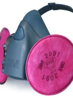 3M 7500 Series Half Face Respirator Face Mask | Small, Medium Or Large Personal Protective Equipment