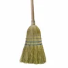Globe Commercial Products Cleaning Tools Heavy Duty Corn Broom - 2 Wire - 2 String 1 Globe Commercial Products Cleaning Tools Heavy Duty Corn Broom - 2 Wire - 2 String