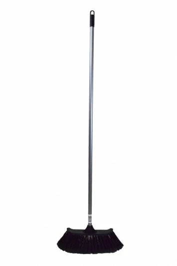 Globe Commercial Products Spartan 14" Premium Curved Magnetic Broom W/ 48" Metal Handle Cleaning Tools 4 Globe Commercial Products Spartan 14" Premium Curved Magnetic Broom W/ 48" Metal Handle Cleaning Tools