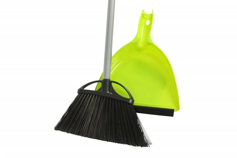 Globe Commercial Products 10" Angle Brooms With EZ Clean Dustpan Combo Cleaning Tools 3 Globe Commercial Products 10" Angle Brooms With EZ Clean Dustpan Combo Cleaning Tools