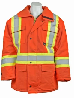 KELTEK Apparel KELTEK 407s Insulated Flame Resistant Hi-Vis CSA Parka | Orange | S-5XL (HRC 4) Flame Resistant Work Wear