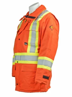 KELTEK Apparel KELTEK 407s Insulated Flame Resistant Hi-Vis CSA Parka | Orange | S-5XL (HRC 4) Flame Resistant Work Wear