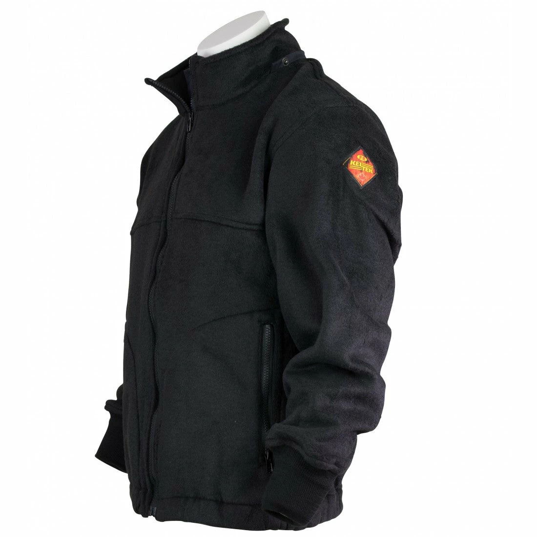KELTEK Apparel Flame Resistant Work Wear KELTEK 426 Flame Resistant Premium Fleece Jacket | Black | S-5XL (HRC 2) 4 KELTEK Apparel Flame Resistant Work Wear KELTEK 426 Flame Resistant Premium Fleece Jacket | Black | S-5XL (HRC 2)
