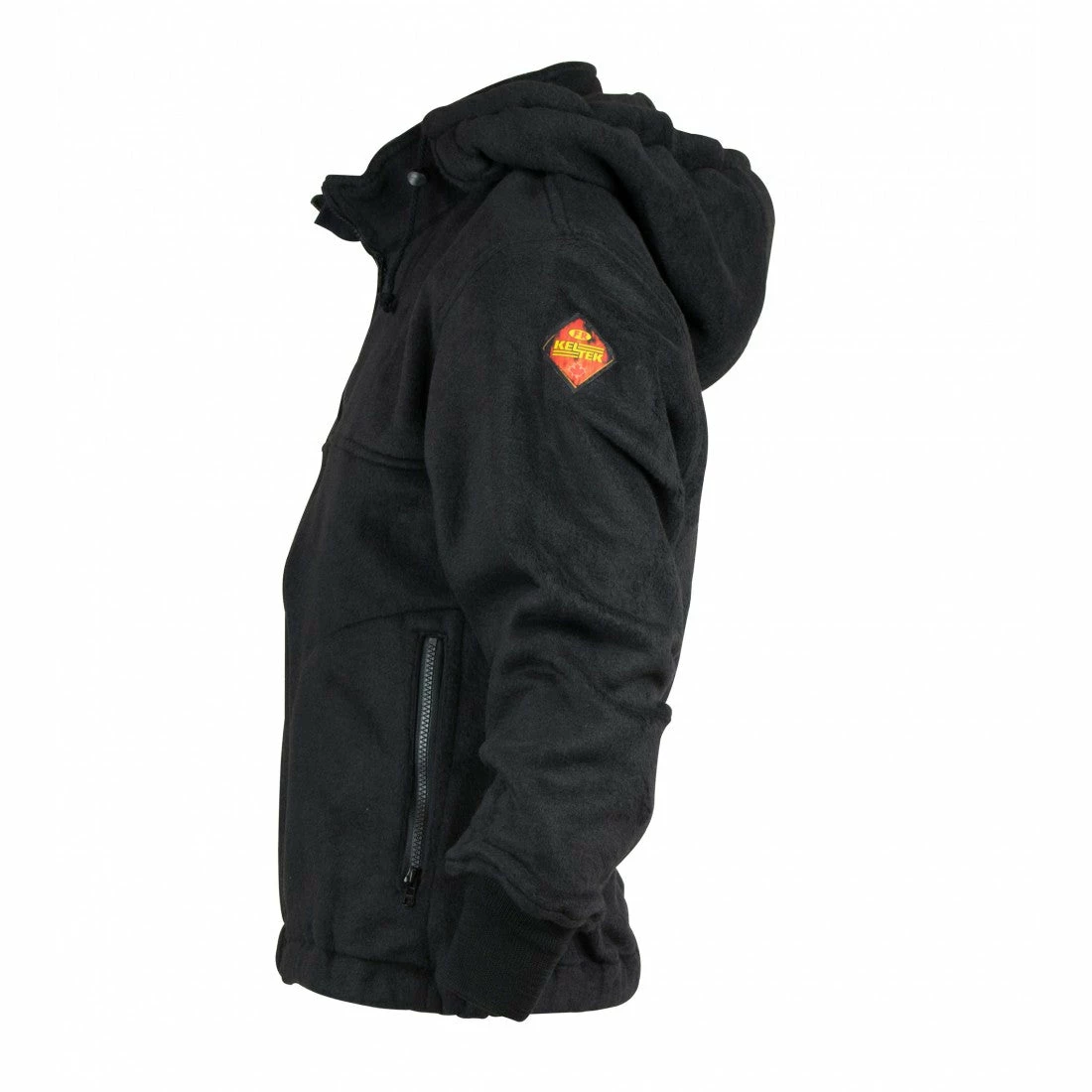 KELTEK Apparel Flame Resistant Work Wear KELTEK 426 Flame Resistant Premium Fleece Jacket | Black | S-5XL (HRC 2) 5 KELTEK Apparel Flame Resistant Work Wear KELTEK 426 Flame Resistant Premium Fleece Jacket | Black | S-5XL (HRC 2)