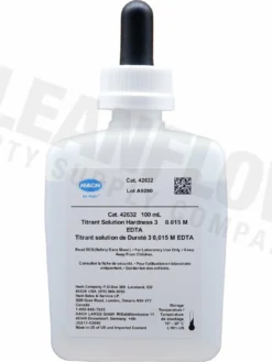Hach 42632 Hardness 3 Titrant Solution, 100 ML MDB Water Testing Supplies