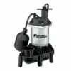 Flotec FPZS50T Sump Pump | 1/2 HP | 120V Dewatering Pumps