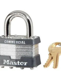 Maintenance Supplies MasterLock Commercial Grade Laminated Steel Padlock, Keyed Alike