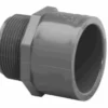 Lasco 1/2" To 3" Schedule 80 PVC Socket X MPT Adapter Couplings 2 Lasco 1/2" To 3" Schedule 80 PVC Socket X MPT Adapter Couplings
