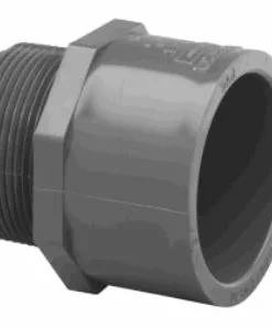 Lasco 1/2" To 3" Schedule 80 PVC Socket X MPT Adapter Couplings