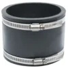 Cleanflow Fittings And Valves Flexible Connector Sewer Pipe Couplings For 1-1/4" To 10" Pipes 2 Cleanflow Fittings And Valves Flexible Connector Sewer Pipe Couplings For 1-1/4" To 10" Pipes