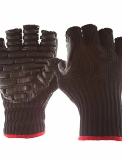 Impacto Blackmaxx Touch Vibration Dampening Open Finger Work Gloves