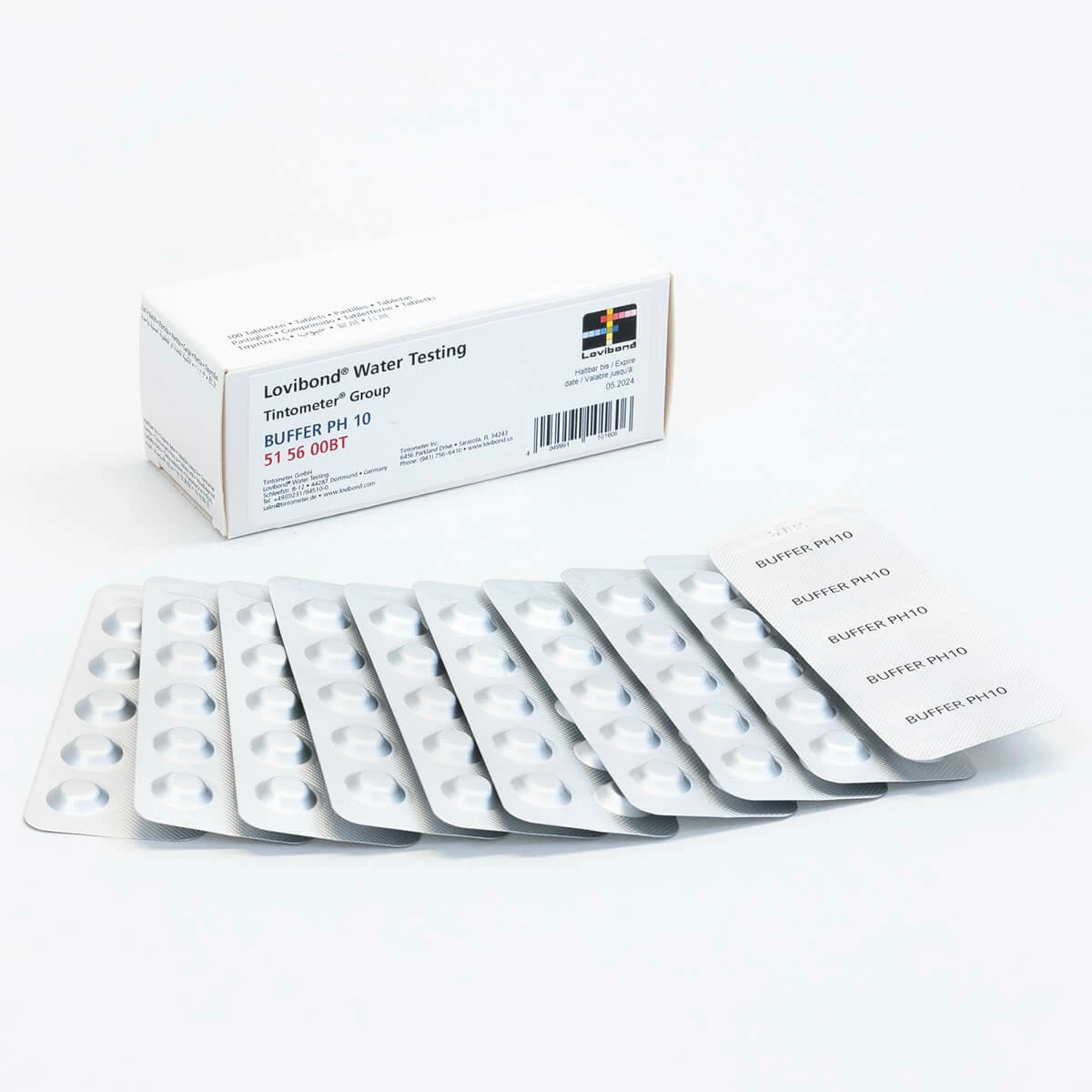 Water Testing Supplies Lovibond Buffer Tablets PH 10 | Pk/100 3 Water Testing Supplies Lovibond Buffer Tablets PH 10 | Pk/100