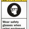 Cleanflow Wear Safety Glasses Safety Sign Safety Supplies