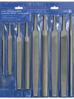 Jet JFS-9V Premium File Set, 9 Piece Hand Tools