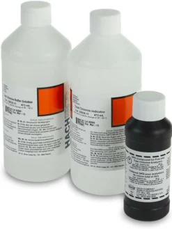 Water Testing Supplies Hach 2556900 CL17 Free Chlorine Reagent Set