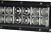 Lighting Paladin Heavy Duty 7.5" Straight Double Row LED Light Bars 1 Lighting Paladin Heavy Duty 7.5" Straight Double Row LED Light Bars