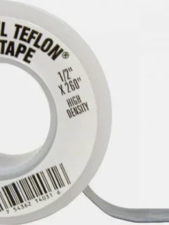 Whitlam Fittings And Valves Gray Stainless Steel Thread Seal Teflon Tape