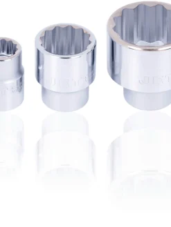 Hand Tools Jet 3/4" Drive SAE Chrome Socket Set - 12 Point - 17 Piece 9 Hand Tools Jet 3/4