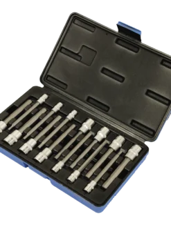 Jet 1/4" & 3/8" Drive Hex Bit Socket Set | SAE/Metric | 4" Length | 14 Piece Hand Tools