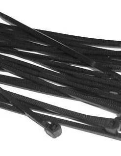 Cleanflow UV Stabilized Black Cable Ties - Standard Duty