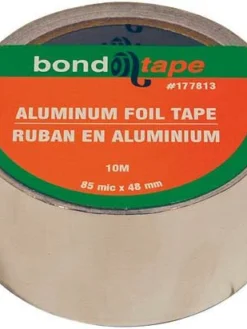 Bond Tape Maintenance Supplies Aluminum Foil Tape | Various Sizes