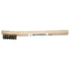 Cleanflow Parts Cleaning Brush, Wooden Handle, Stainless Bristles, 12/PK Maintenance Supplies