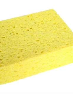 Globe Commercial Products Cleaning Tools Yellow Cellulose Sponges (Case Of 50)