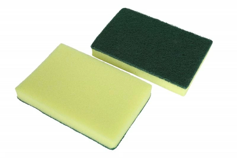 Globe Commercial Products Green/Yellow Heavy Duty Foam Scrub Sponges (Case Of 50) Cleaning Tools 3 Globe Commercial Products Green/Yellow Heavy Duty Foam Scrub Sponges (Case Of 50) Cleaning Tools