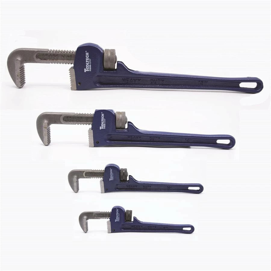 ToolTech® 4 Piece Steel Pipe Wrench Set Pipe Tools 5 ToolTech® 4 Piece Steel Pipe Wrench Set Pipe Tools